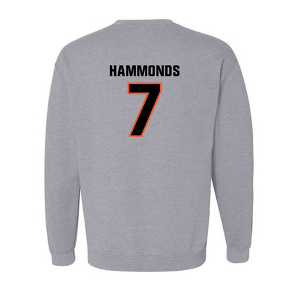 Oklahoma State - NCAA Football : Quinton Hammonds - Classic Shersey Crewneck Sweatshirt-1