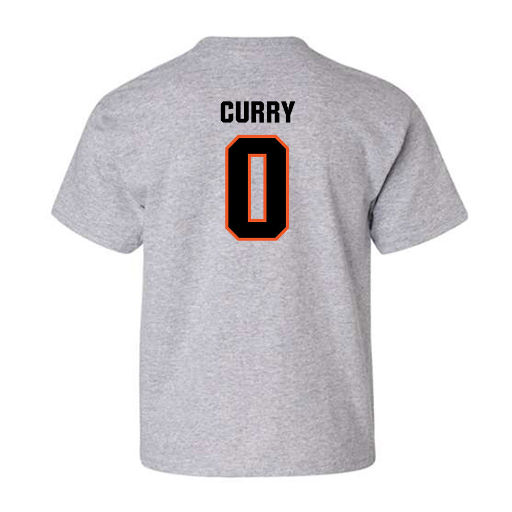 Oklahoma State - NCAA Men's Basketball : Jaylen Curry - Classic Shersey Youth T-Shirt-1