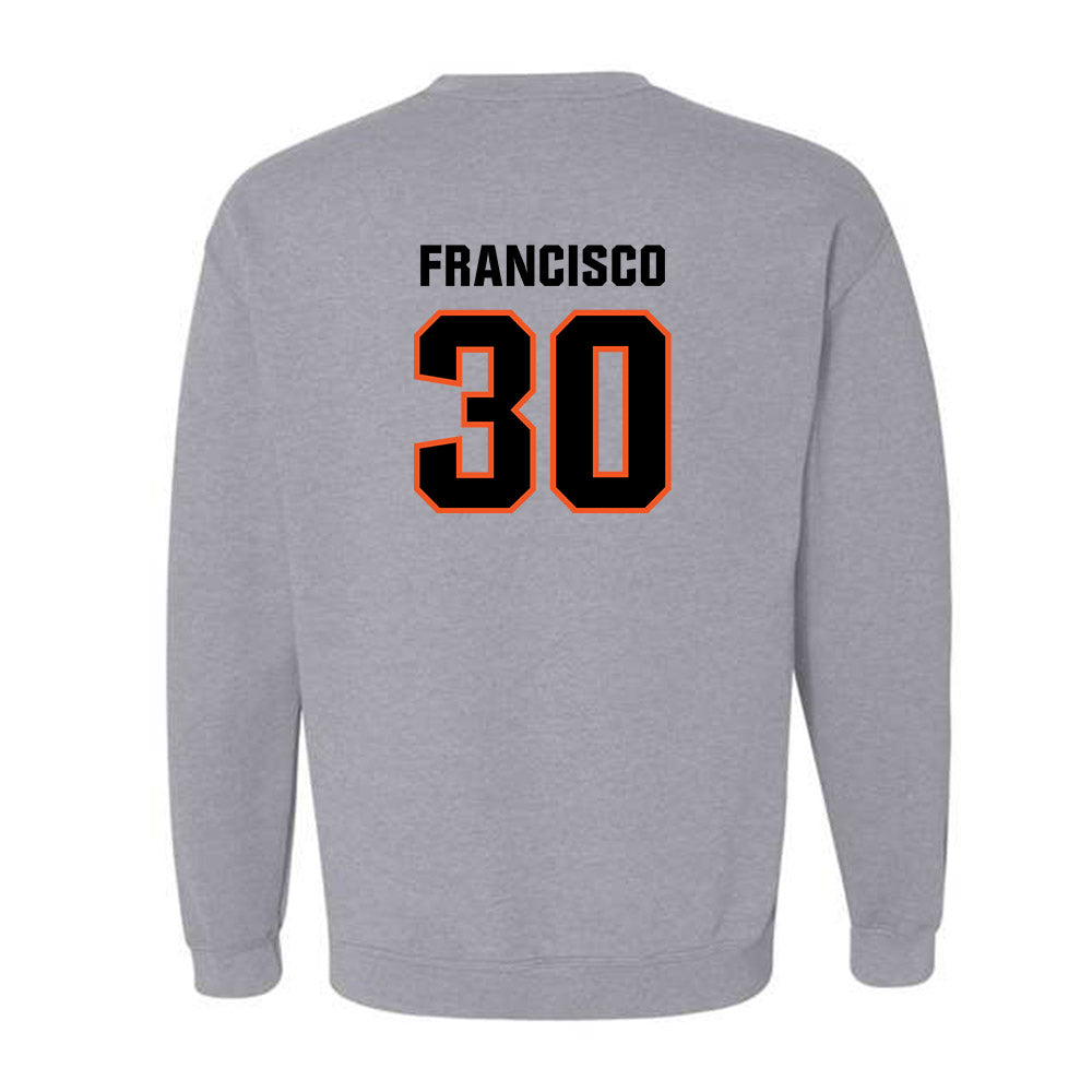 Oklahoma State - NCAA Baseball : Brady Francisco - Classic Shersey Crewneck Sweatshirt-1