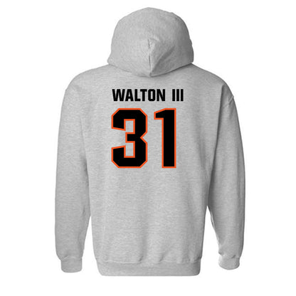 Oklahoma State - NCAA Football : Billy Walton iii - Classic Shersey Hooded Sweatshirt-1
