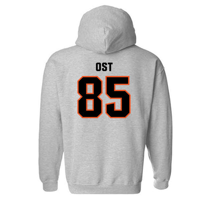 Oklahoma State - NCAA Football : Nate Ost - Classic Shersey Hooded Sweatshirt-1