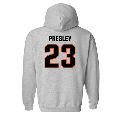 Oklahoma State - NCAA Football : Braeden Presley - Classic Shersey Hooded Sweatshirt-1
