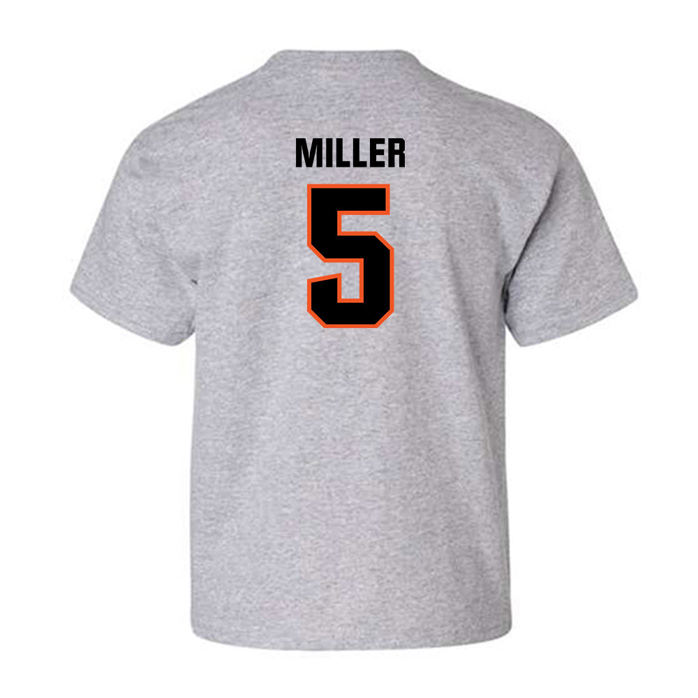 Oklahoma State - NCAA Men's Basketball : Vyctorius Miller - Classic Shersey Youth T-Shirt-1