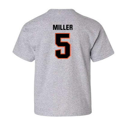 Oklahoma State - NCAA Men's Basketball : Vyctorius Miller - Classic Shersey Youth T-Shirt-1