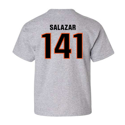Oklahoma State - NCAA Wrestling : Ramon Salazar - Classic Shersey Youth T-Shirt-1