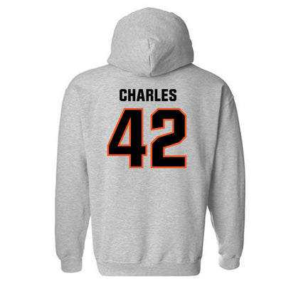 Oklahoma State - NCAA Football : Malik Charles - Classic Shersey Hooded Sweatshirt-1