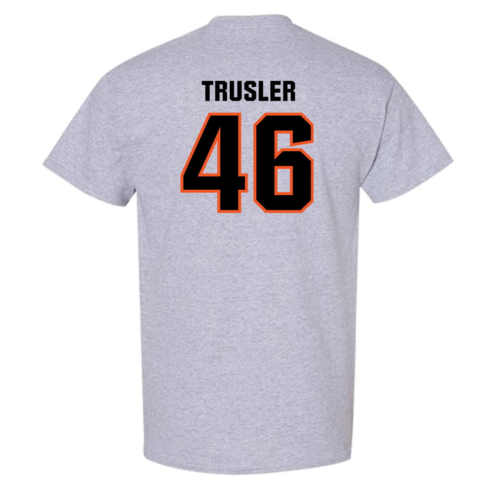 Oklahoma State - NCAA Football : Hunter Trusler - Classic Shersey T-Shirt-1