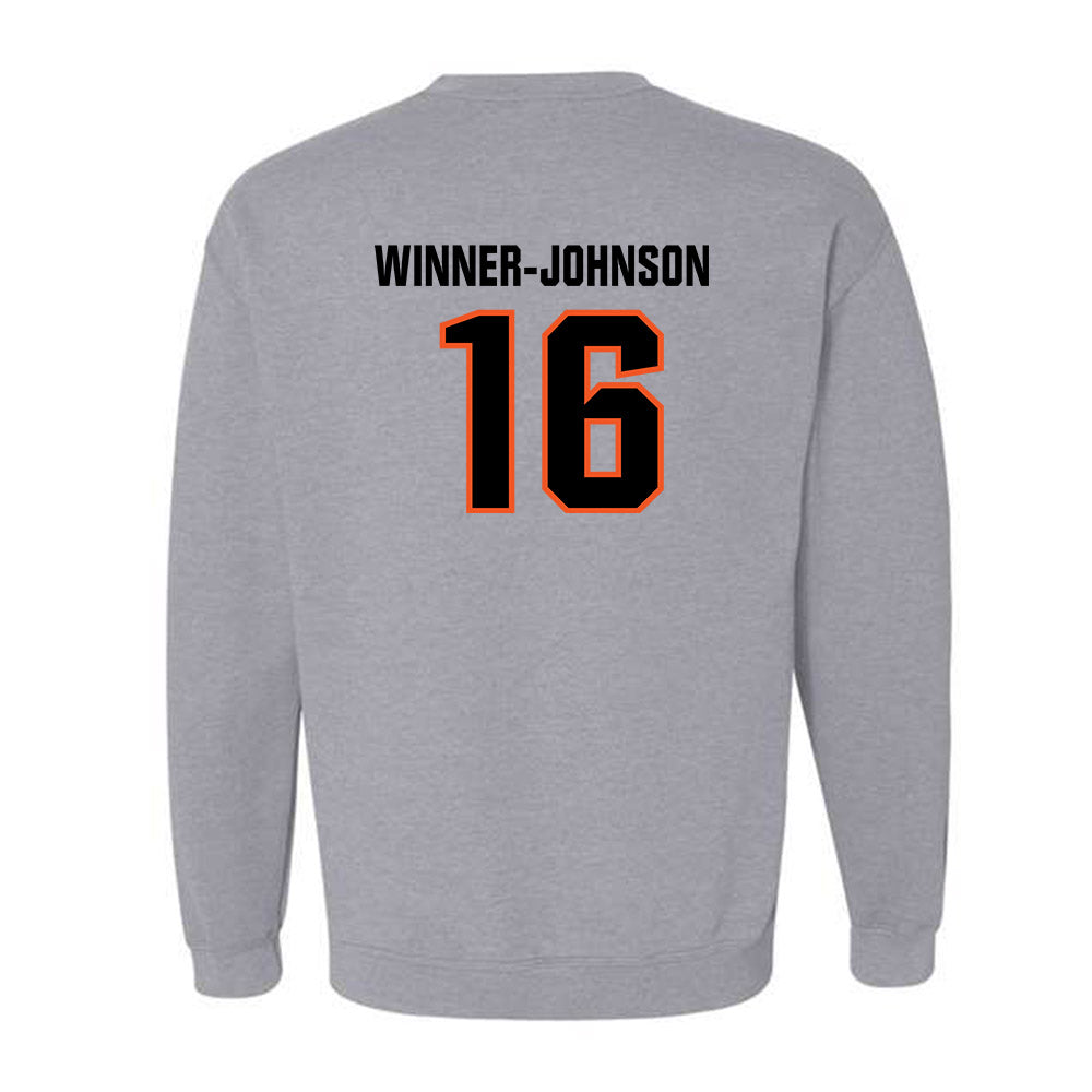Oklahoma State - NCAA Football : Dallas Winner-Johnson - Classic Shersey Crewneck Sweatshirt-1