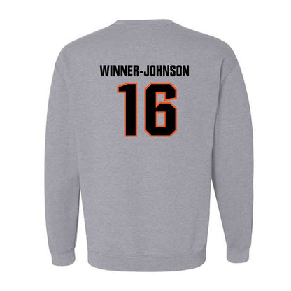 Oklahoma State - NCAA Football : Dallas Winner-Johnson - Classic Shersey Crewneck Sweatshirt-1