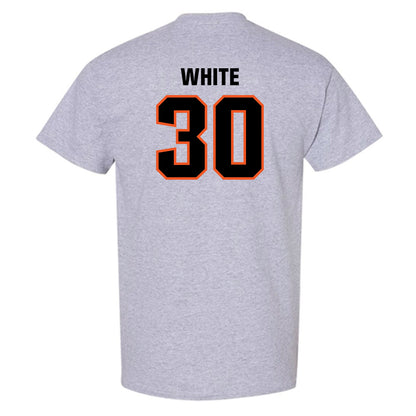 Oklahoma State - NCAA Football : Trip White - Classic Shersey T-Shirt-1