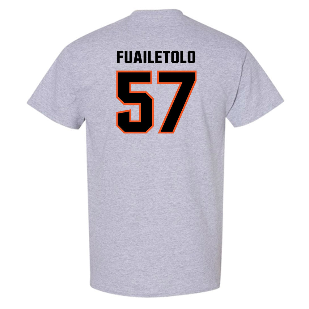 Oklahoma State - NCAA Football : Simona Fuailetolo - Classic Shersey T-Shirt-1