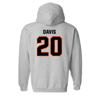 Oklahoma State - NCAA Football : Taurean Davis - Classic Shersey Hooded Sweatshirt-1