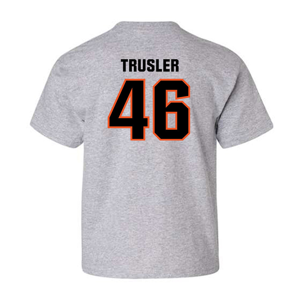 Oklahoma State - NCAA Football : Hunter Trusler - Classic Shersey Youth T-Shirt-1