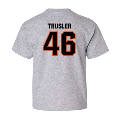 Oklahoma State - NCAA Football : Hunter Trusler - Classic Shersey Youth T-Shirt-1