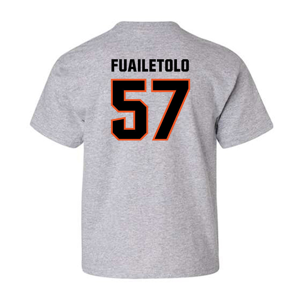 Oklahoma State - NCAA Football : Simona Fuailetolo - Classic Shersey Youth T-Shirt-1