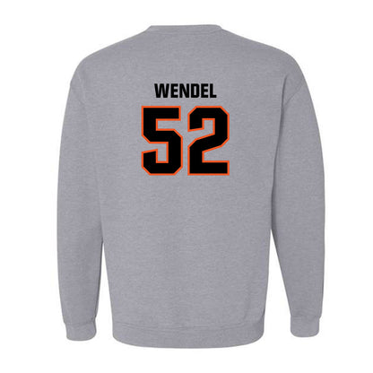 Oklahoma State - NCAA Football : Beau Wendel - Classic Shersey Crewneck Sweatshirt-1