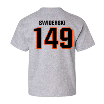 Oklahoma State - NCAA Wrestling : Casey Swiderski - Classic Shersey Youth T-Shirt-1