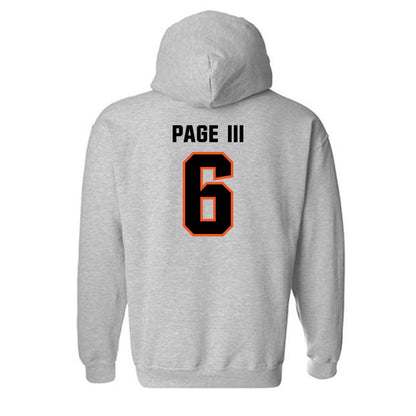Oklahoma State - NCAA Football : Tre Page III - Classic Shersey Hooded Sweatshirt-1
