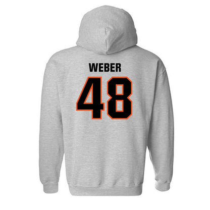 Oklahoma State - NCAA Baseball : Aaron Weber - Classic Shersey Hooded Sweatshirt-1