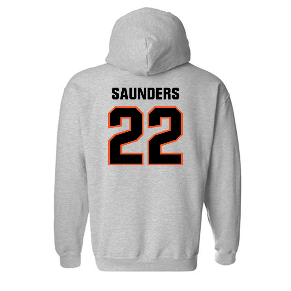 Oklahoma State - NCAA Baseball : Evan Saunders - Classic Shersey Hooded Sweatshirt-1