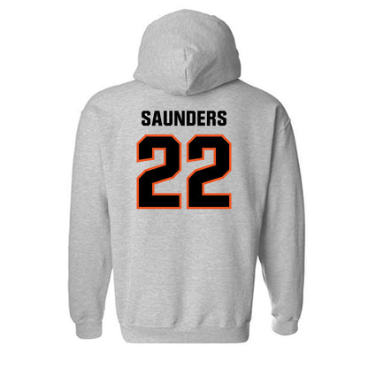 Oklahoma State - NCAA Baseball : Evan Saunders - Classic Shersey Hooded Sweatshirt-1