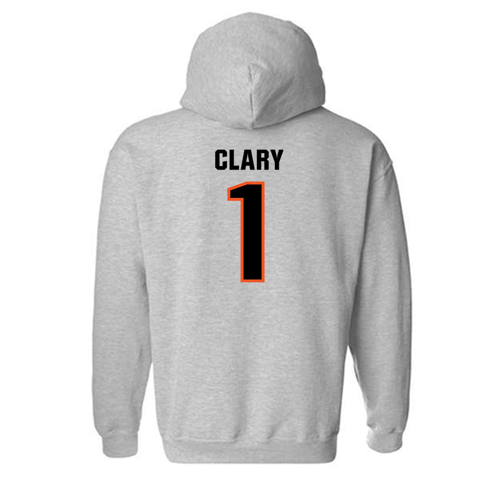 Oklahoma State - NCAA Men's Basketball : Kanye Clary - Classic Shersey Hooded Sweatshirt-1