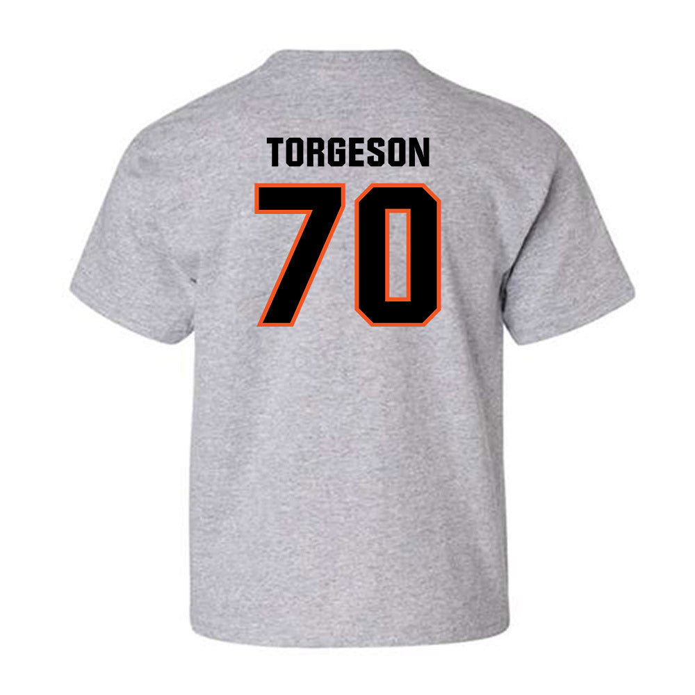 Oklahoma State - NCAA Football : Shaun Torgeson - Classic Shersey Youth T-Shirt-1