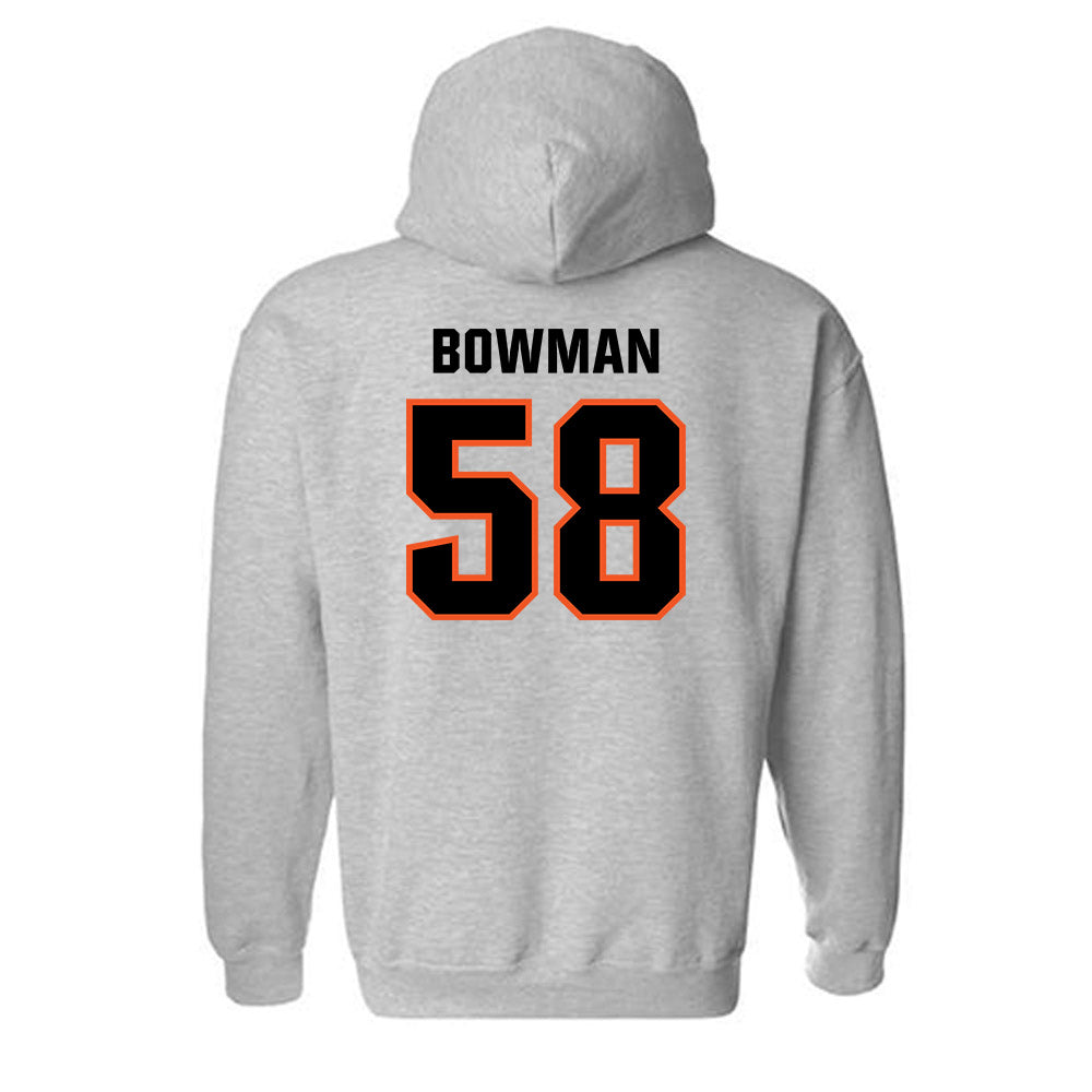 Oklahoma State - NCAA Football : Isaiah Bowman - Classic Shersey Hooded Sweatshirt-1