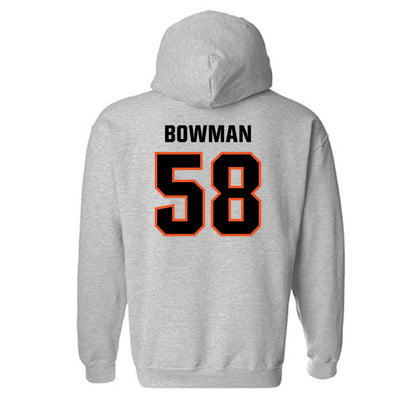Oklahoma State - NCAA Football : Isaiah Bowman - Classic Shersey Hooded Sweatshirt-1