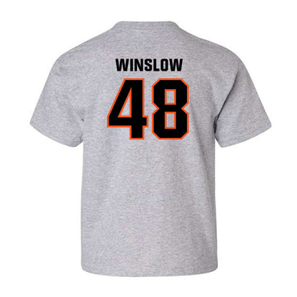 Oklahoma State - NCAA Baseball : Drew Winslow - Classic Shersey Youth T-Shirt-1
