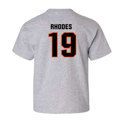 Oklahoma State - NCAA Baseball : Stormy Rhodes - Classic Shersey Youth T-Shirt-1