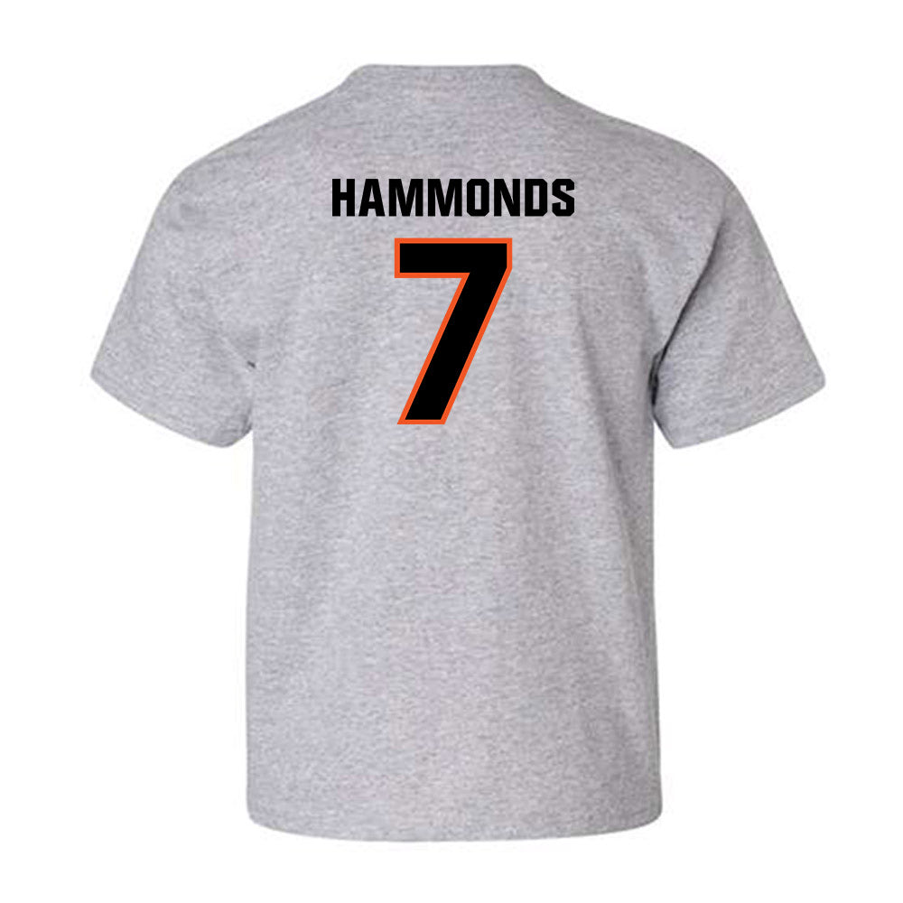 Oklahoma State - NCAA Football : Quinton Hammonds - Classic Shersey Youth T-Shirt-1