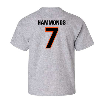 Oklahoma State - NCAA Football : Quinton Hammonds - Classic Shersey Youth T-Shirt-1