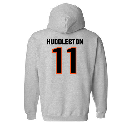 Oklahoma State - NCAA Football : Keviyan Huddleston - Classic Shersey Hooded Sweatshirt-1
