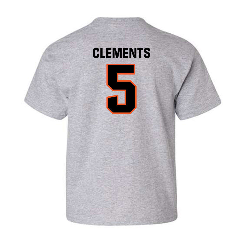 Oklahoma State - NCAA Football : Saadiq Clements - Classic Shersey Youth T-Shirt-1