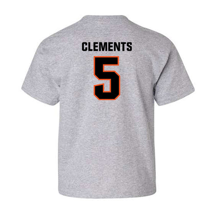 Oklahoma State - NCAA Football : Saadiq Clements - Classic Shersey Youth T-Shirt-1