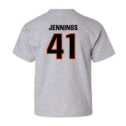 Oklahoma State - NCAA Baseball : Parker Jennings - Classic Shersey Youth T-Shirt-1
