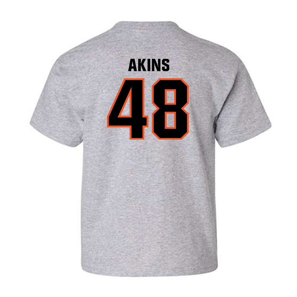 Oklahoma State - NCAA Football : Nolan Akins - Classic Shersey Youth T-Shirt-1