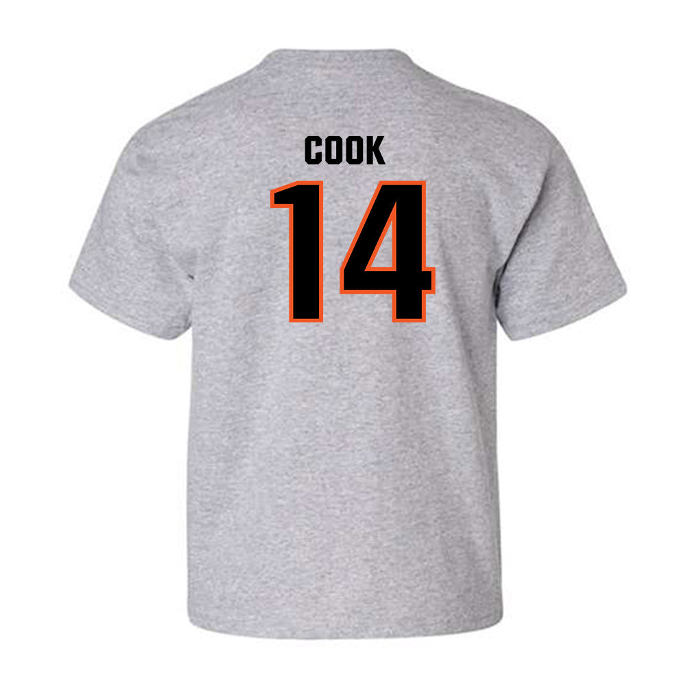 Oklahoma State - NCAA Football : Jeremy Cook - Classic Shersey Youth T-Shirt-1