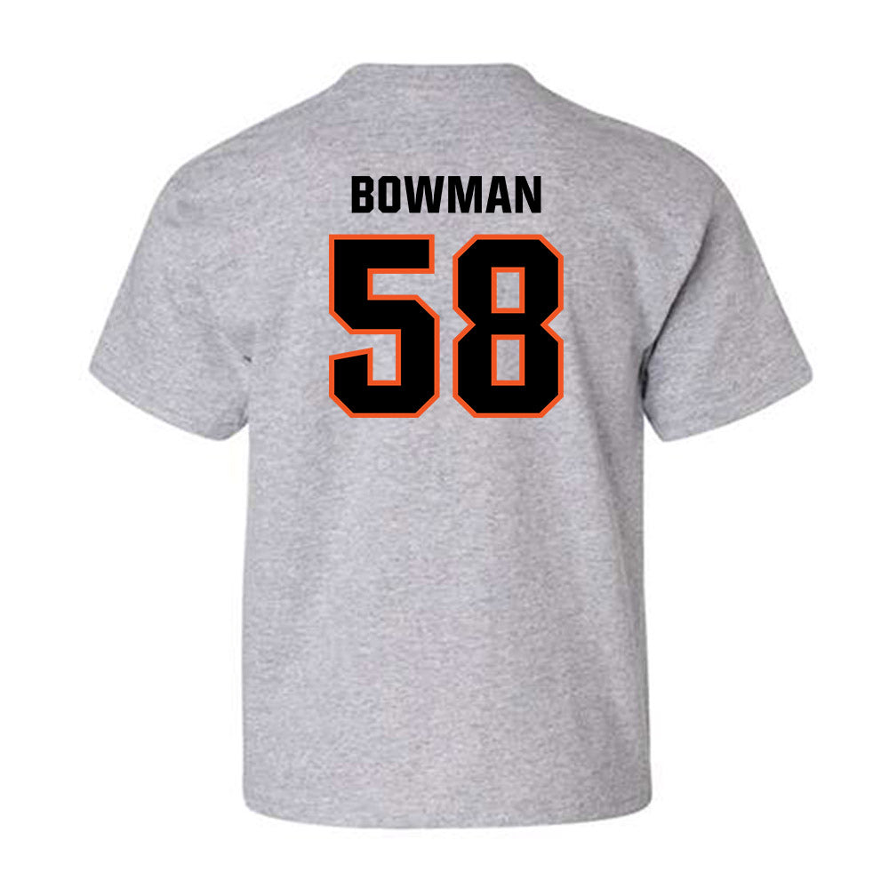 Oklahoma State - NCAA Football : Isaiah Bowman - Classic Shersey Youth T-Shirt-1