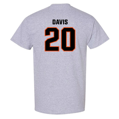 Oklahoma State - NCAA Football : Taurean Davis - Classic Shersey T-Shirt-1