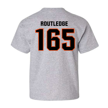 Oklahoma State - NCAA Wrestling : Kody Routledge - Classic Shersey Youth T-Shirt-1