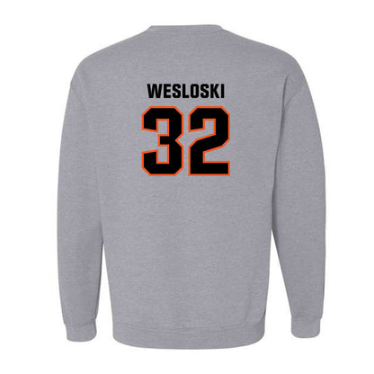 Oklahoma State - NCAA Football : Ethan Wesloski - Classic Shersey Crewneck Sweatshirt-1