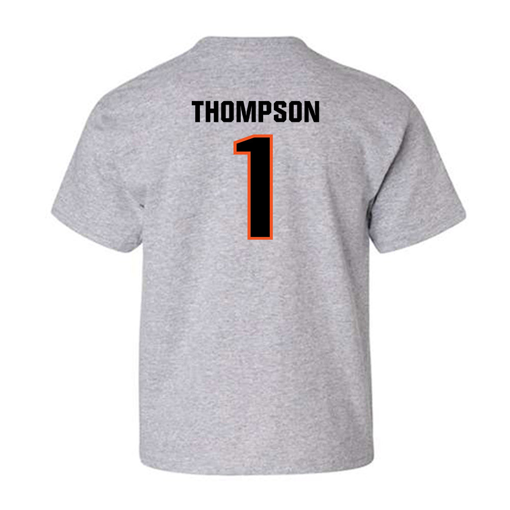 Oklahoma State - NCAA Baseball : Brock Thompson - Classic Shersey Youth T-Shirt-1