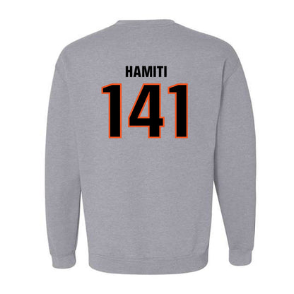 Oklahoma State - NCAA Wrestling : Jake Hamiti - Classic Shersey Crewneck Sweatshirt-1