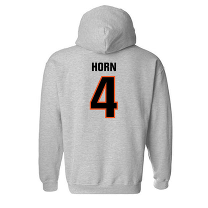 Oklahoma State - NCAA Football : Maurion Horn - Classic Shersey Hooded Sweatshirt-1