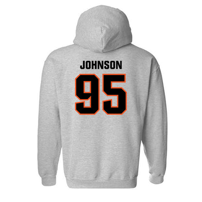 Oklahoma State - NCAA Football : Jaleel Johnson - Classic Shersey Hooded Sweatshirt