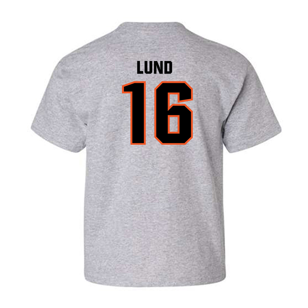 Oklahoma State - NCAA Baseball : Ethan Lund - Classic Shersey Youth T-Shirt-1