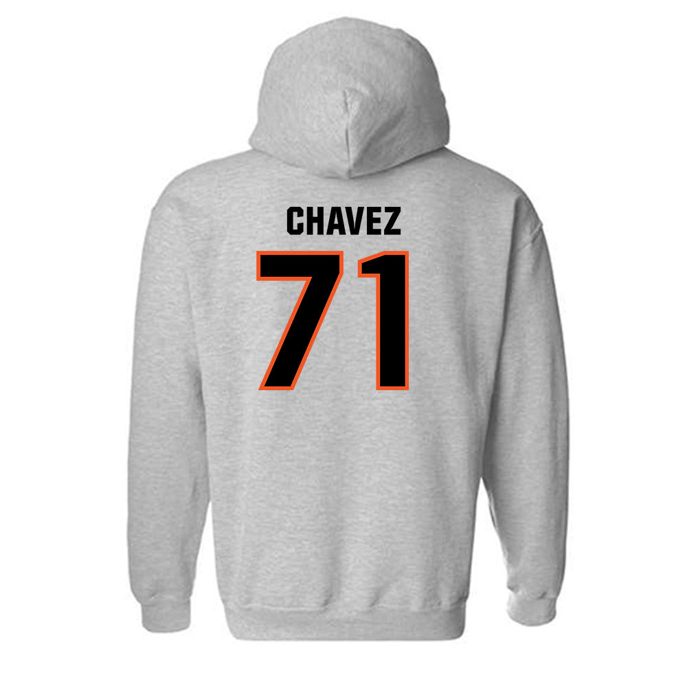 Oklahoma State - NCAA Football : Miguel Chavez - Classic Shersey Hooded Sweatshirt-1