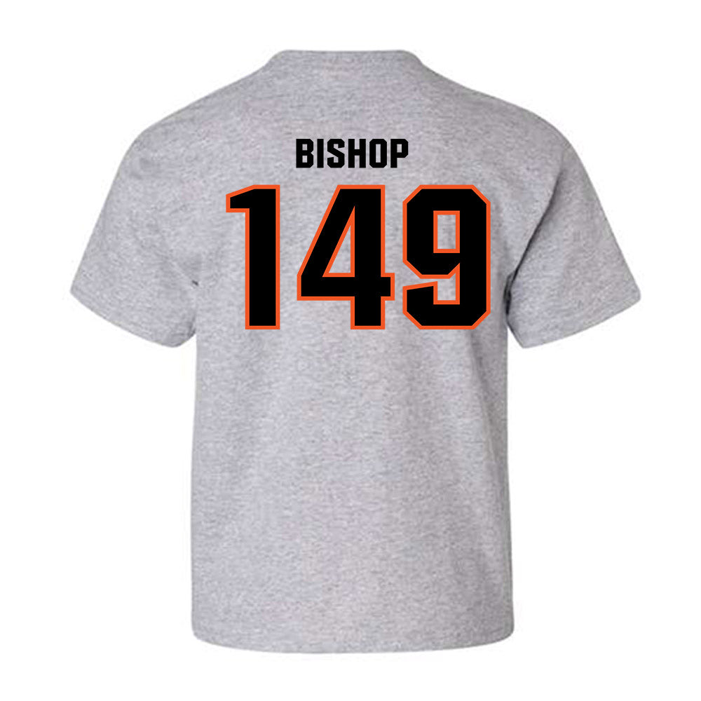 Oklahoma State - NCAA Wrestling : Max Bishop - Classic Shersey Youth T-Shirt-1
